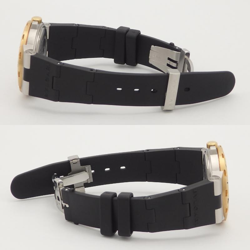 K18/SS BVLGARI SD38SG ディアゴノ スクーバ - 画像 (10)