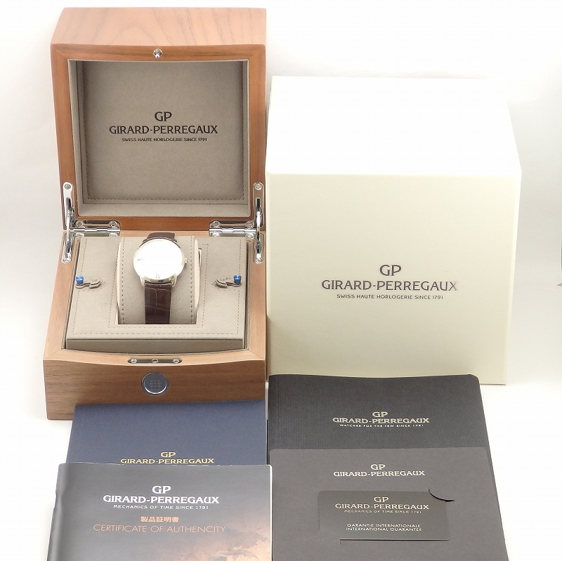 K18WG GIRARD-PERREGAUX GP 1966 フランソワ・ペルゴ トリビュート エディション 日本限定34本 49526-53-1207 SBK6A - 画像 (11)