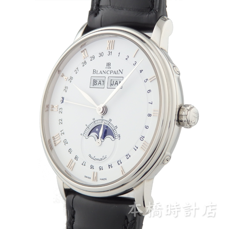 ブランパン　ヴィルレ　クアンタイム　コンプリート　6263-1127-55B　箱・正規保証書（2014年9月発行）付　入荷しました！