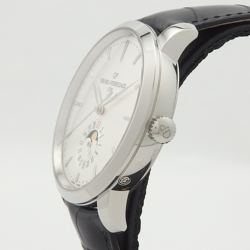 GIRARD-PERREGAUX GP 1966 デイト&ムーンフェイズ 49545-11-131-BB60 - 画像 (4)