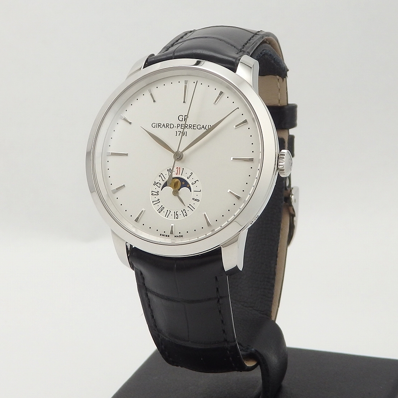 GIRARD-PERREGAUX GP 1966 デイト&ムーンフェイズ 49545-11-131-BB60 - 画像 (6)