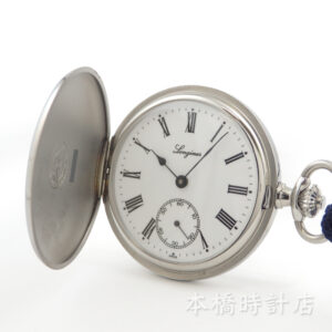 LONGINES　L7.012.4.21.1　ヘリテージコレクション　懐中時計　ハンターケース