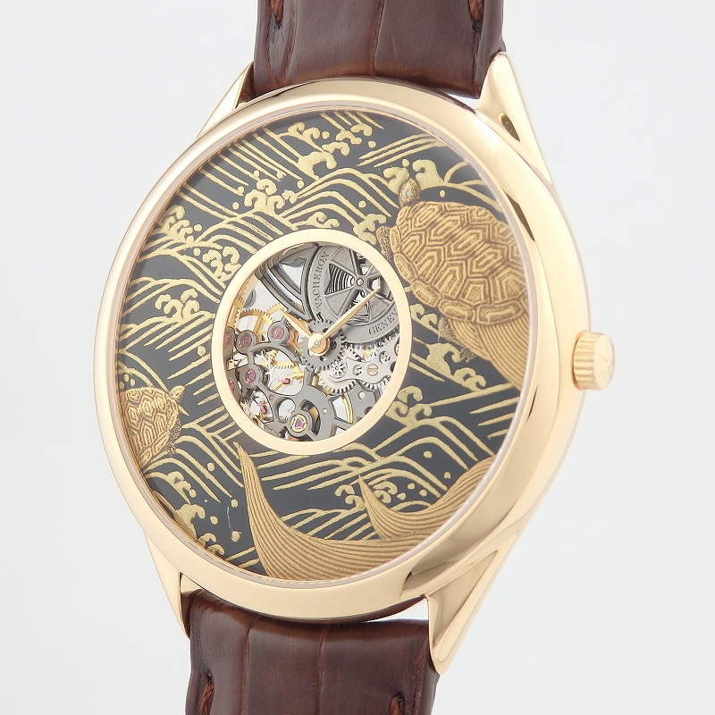 K18PG VACHERON CONSTANTIN 33222/000R-9548 メティエ・ダール・ラ・サンボリック・デ・ラック 亀と蓮 - 画像 (2)