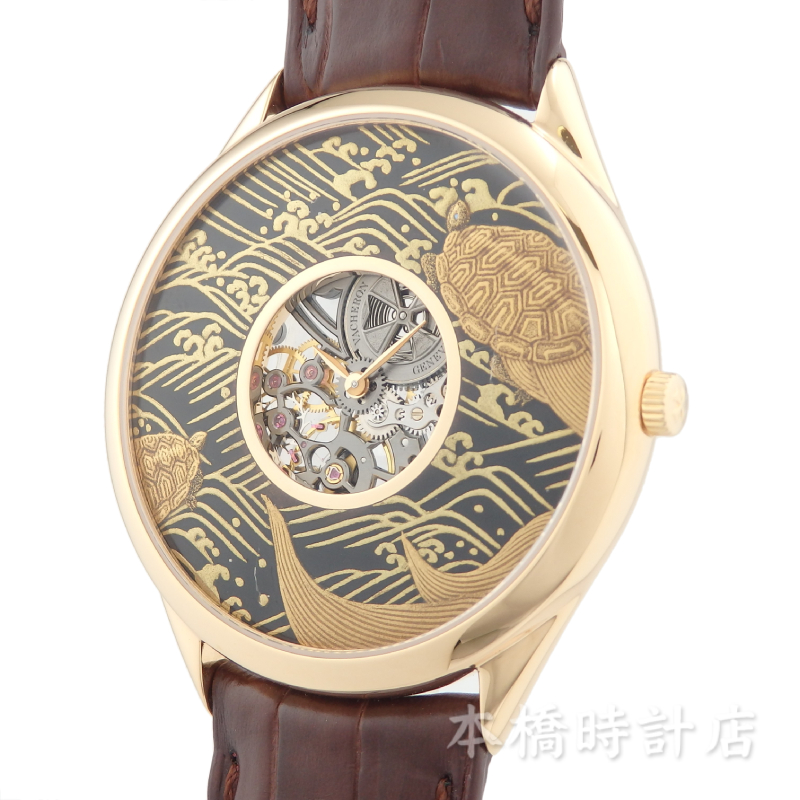 K18PG VACHERON CONSTANTIN 33222/000R-9548 メティエ・ダール・ラ・サンボリック・デ・ラック 亀と蓮