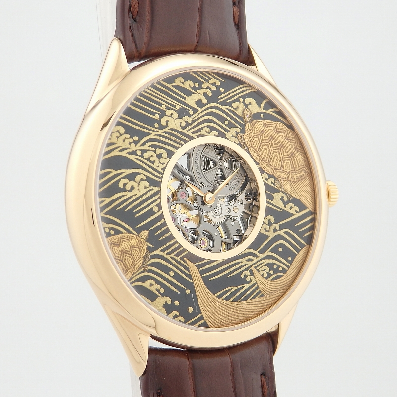 K18PG VACHERON CONSTANTIN 33222/000R-9548 メティエ・ダール・ラ・サンボリック・デ・ラック 亀と蓮 - 画像 (3)