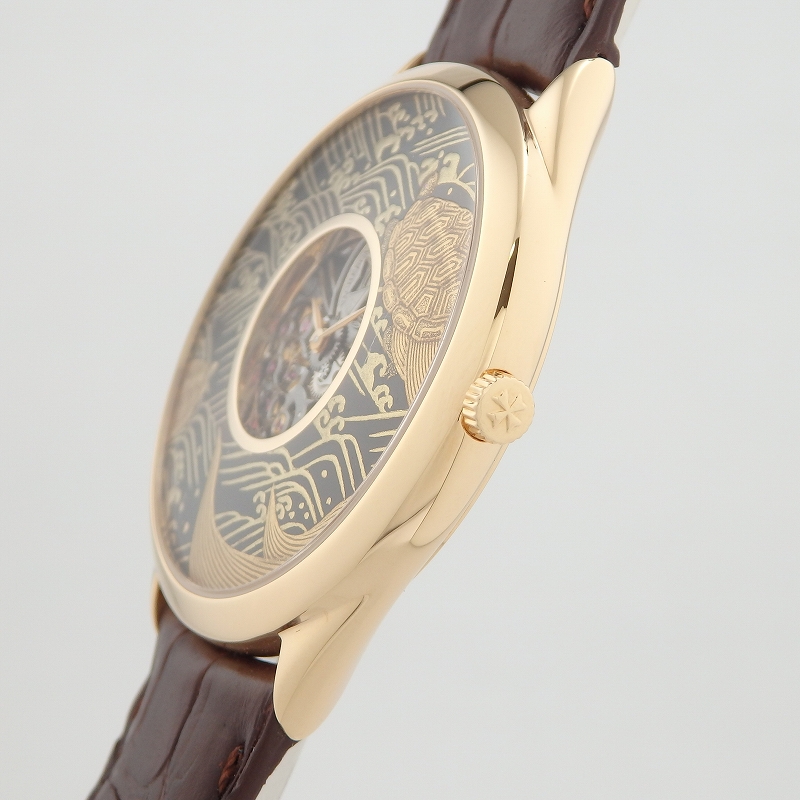 K18PG VACHERON CONSTANTIN 33222/000R-9548 メティエ・ダール・ラ・サンボリック・デ・ラック 亀と蓮 - 画像 (4)