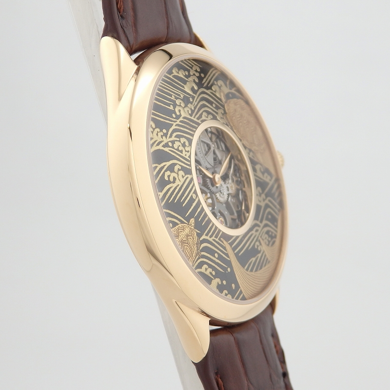 K18PG VACHERON CONSTANTIN 33222/000R-9548 メティエ・ダール・ラ・サンボリック・デ・ラック 亀と蓮 - 画像 (5)