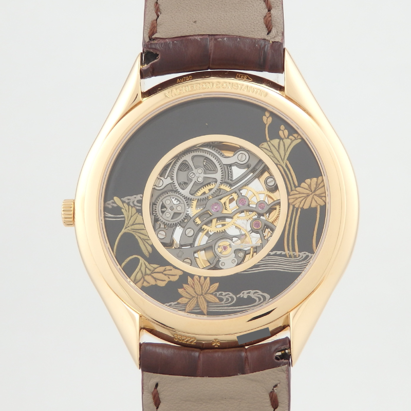 K18PG VACHERON CONSTANTIN 33222/000R-9548 メティエ・ダール・ラ・サンボリック・デ・ラック 亀と蓮 - 画像 (6)