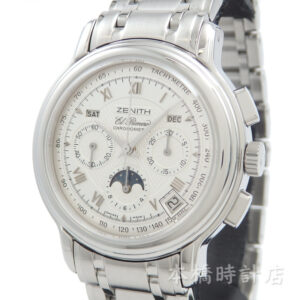 ZENITH　02.0240.410/02.M241　クロノマスター　エルプリメロ　ギョウシェ彫り