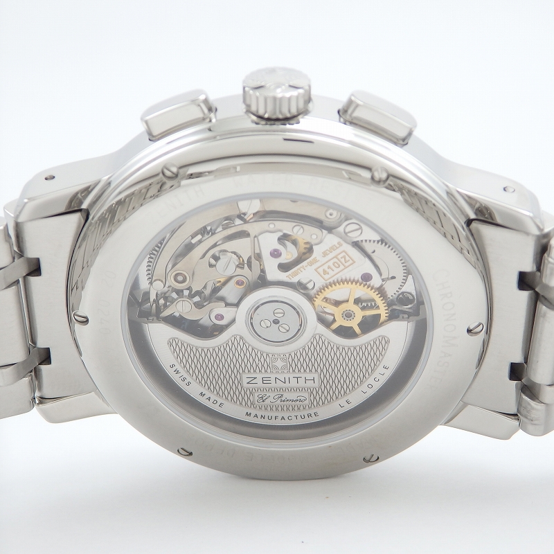 ZENITH 02.0240.410/02.M241 クロノマスター エルプリメロ ギョウシェ彫り - 画像 (11)