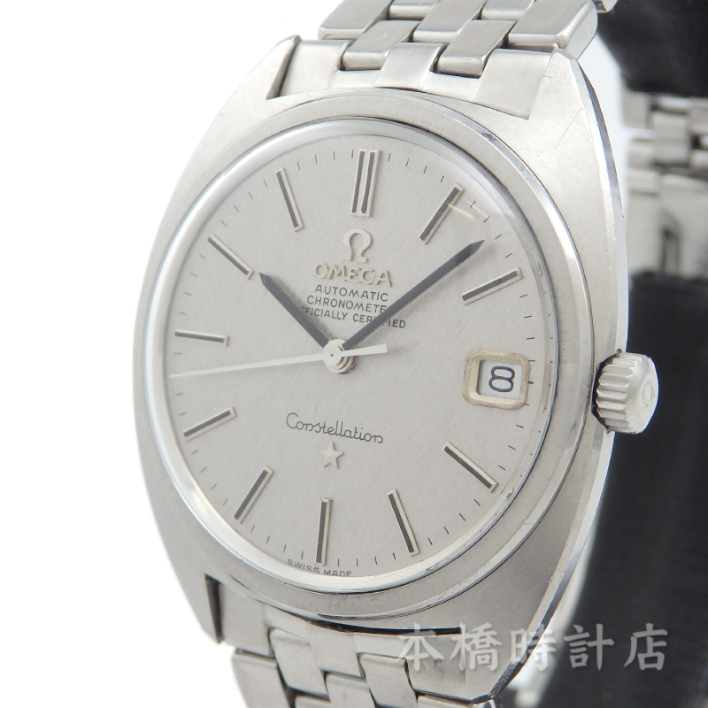 オメガ 168.017SP コンステレーション グレー文字盤 機械点検済み 入荷しました!