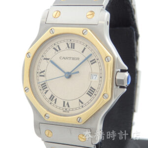 K18/SS　CARTIER　W2001583　サントス　オクタゴン　ロンド　LM