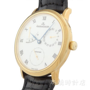 K18YG　JAEGER-LECOULTRE　155.1.93　ジェントローム　パワーリザーブ　ディスクカレンダー