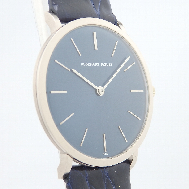 K18WG AP AUDEMARS PIGUET 496 ラウンド Cal.K2001 OH済み - 画像 (3)