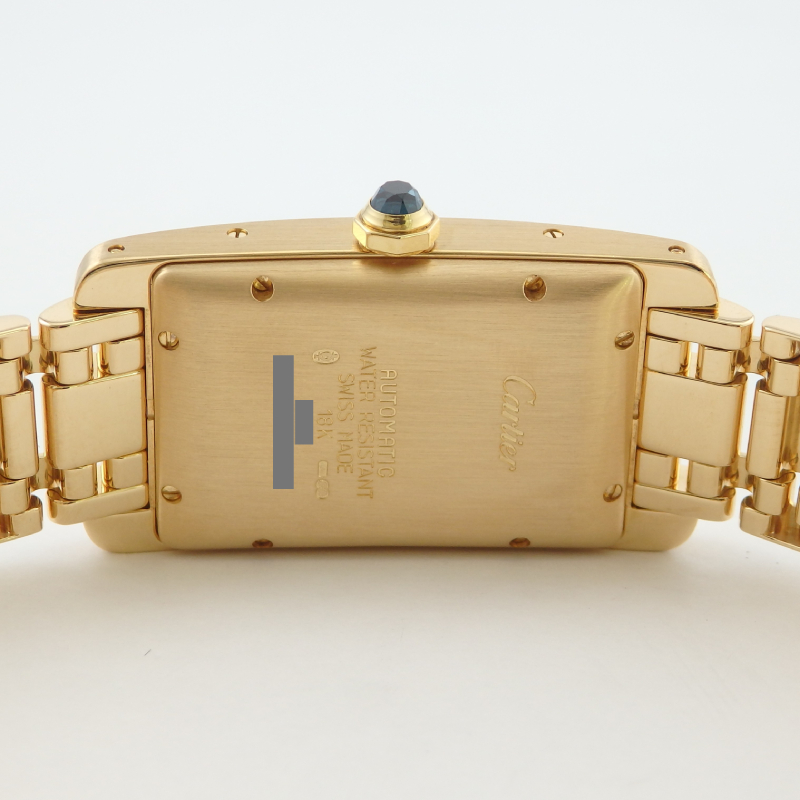 K18YG CARTIER W26035K2 タンクアメリカンMM - 画像 (11)