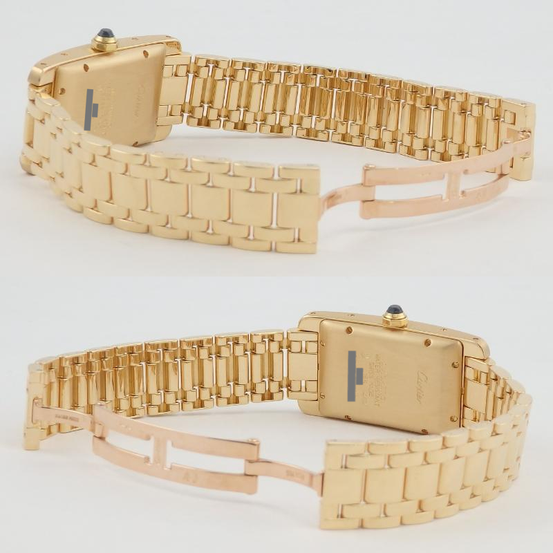 K18YG CARTIER W26035K2 タンクアメリカンMM - 画像 (10)